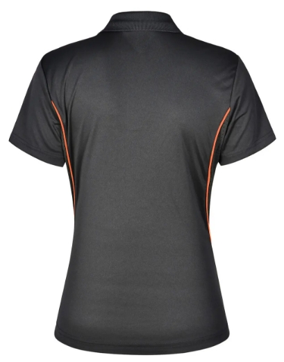 Picture of Winning Spirit, Ladies Cooldry S/S Contrast Interlock Polo